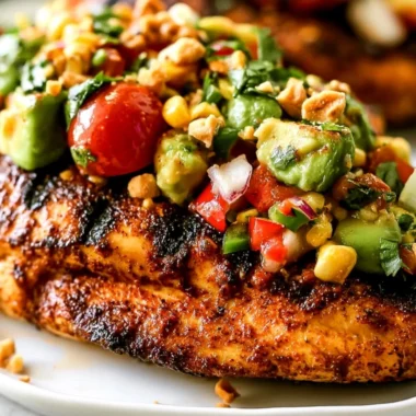 Delicious lime chicken dish served at a festive party.