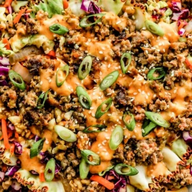 Inside Out Egg Roll in a Bowl with colorful vegetables and savory filling
